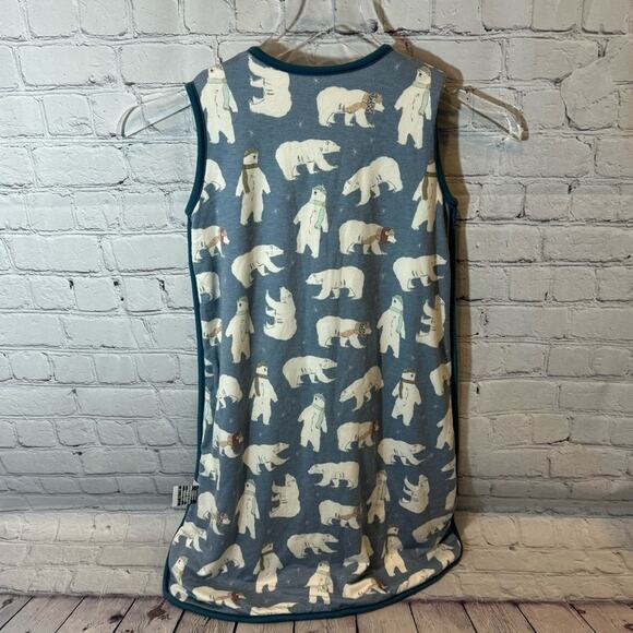 Copper Pearl Polar Bear Pattern Sleep Sack - Picture 3 of 5
